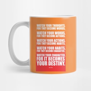 Lao Tzu Famous Life Quotes Mug